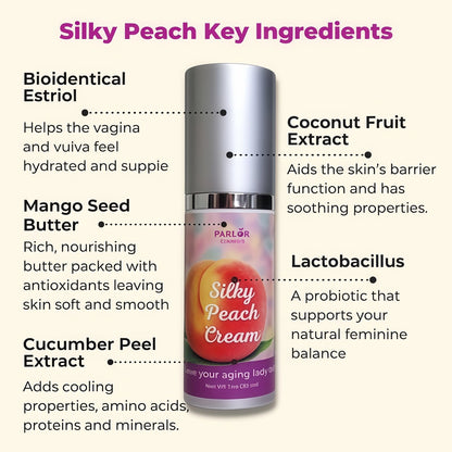 Parlor Games Silky Peach Cream Bioidentical for Women